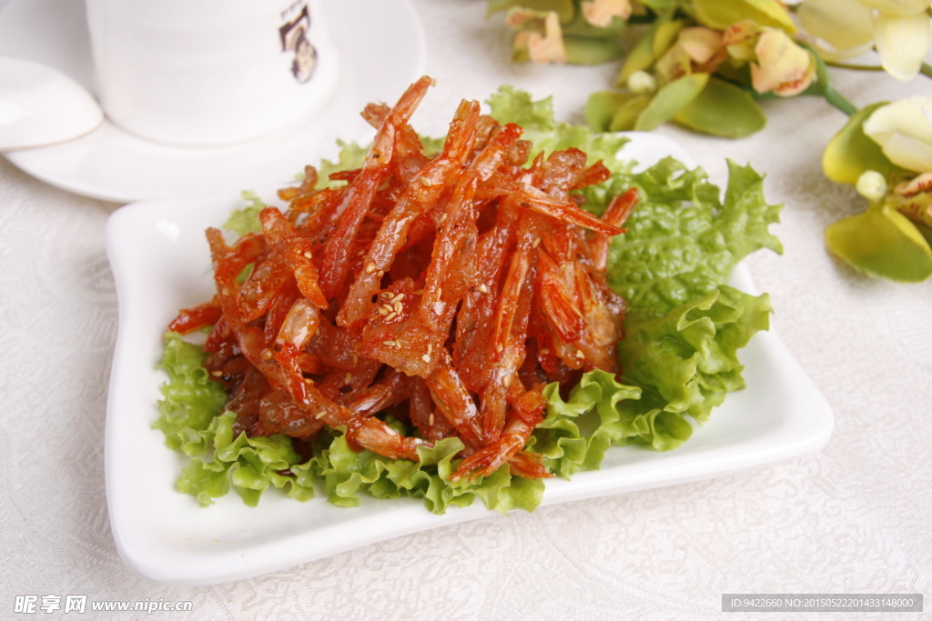 风味虾干