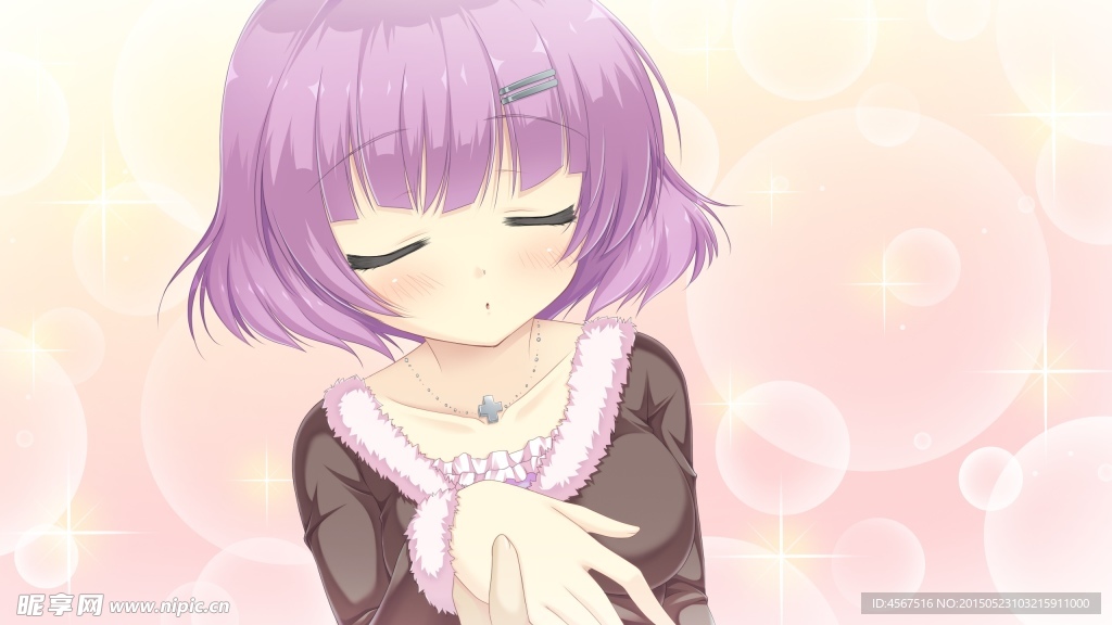 美女 动漫 唯美 爱情