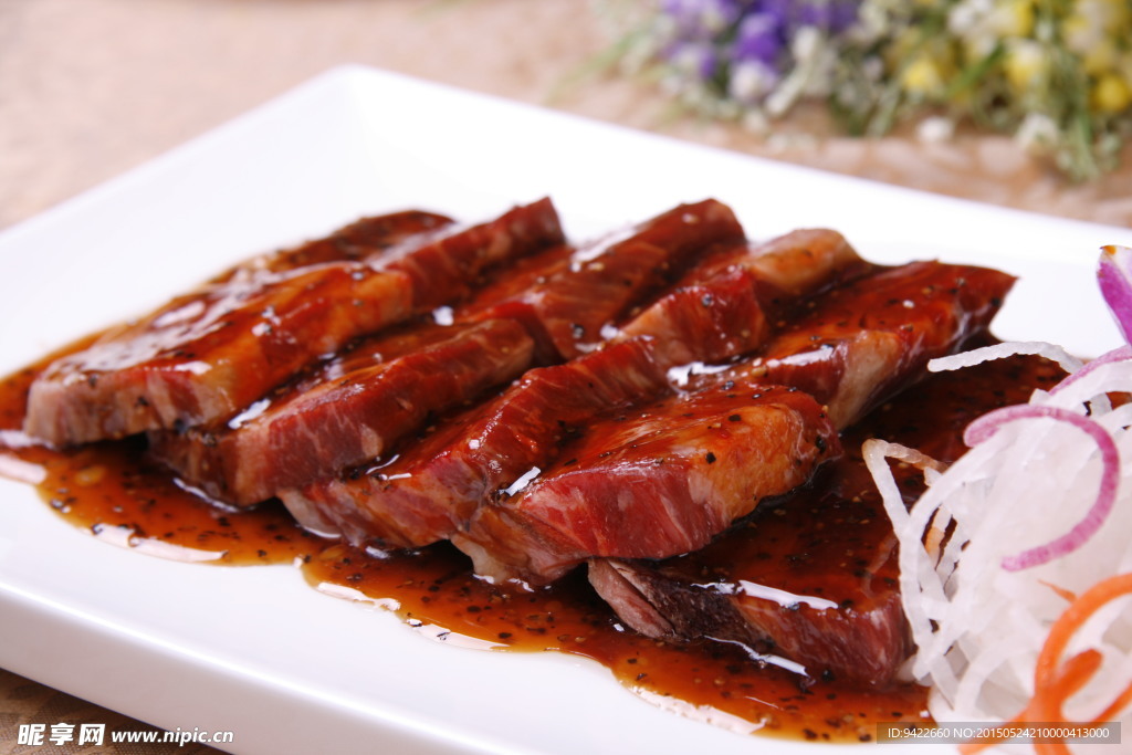 薄荷黑椒牛仔骨