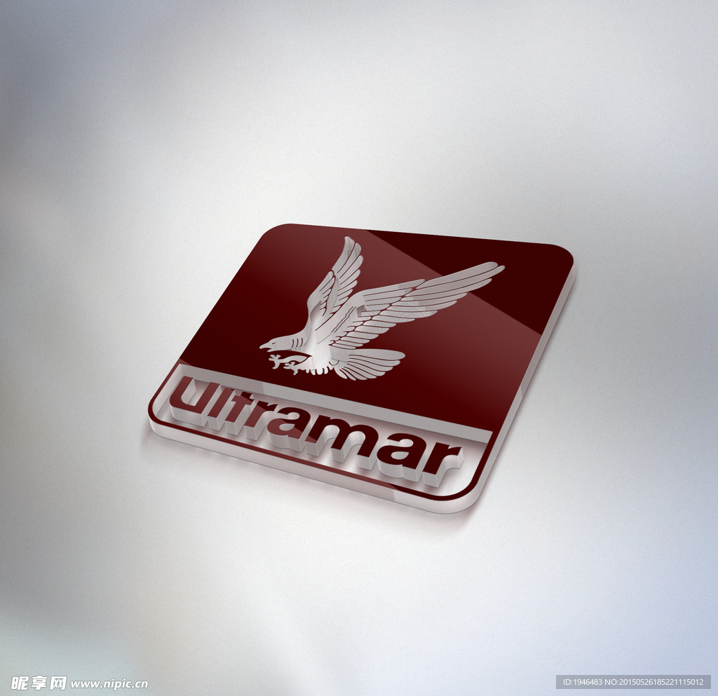 立体标牌VI展示智能贴图