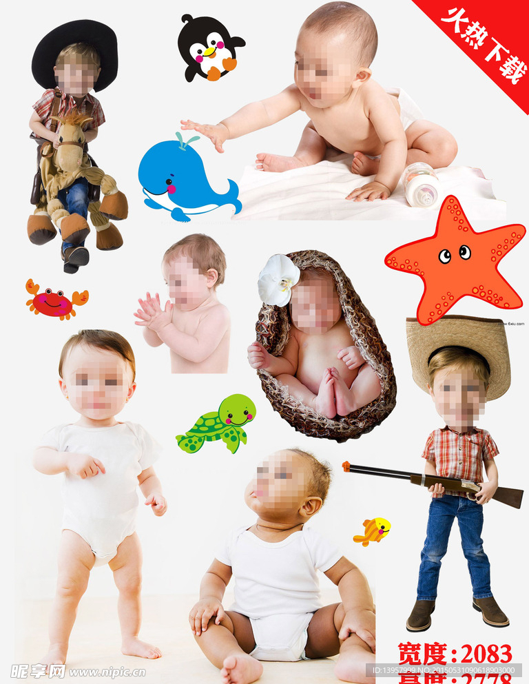 宝宝psd分类一