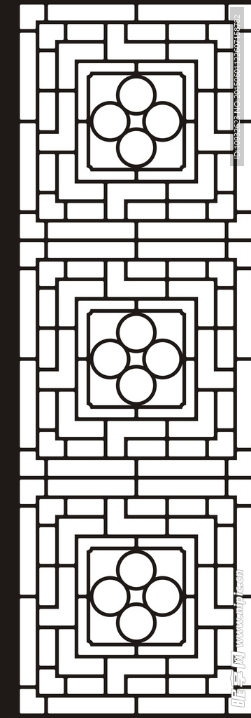 背景墙镂空 雕花