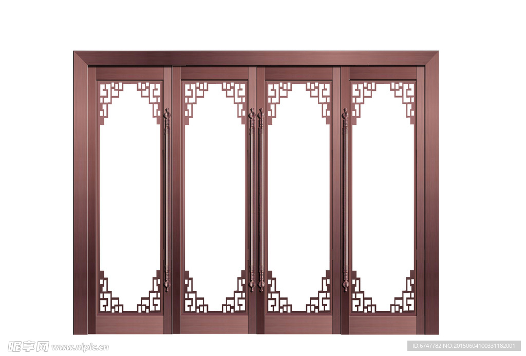 不锈钢金属铜门设计