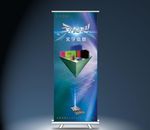 微商科技风格展架