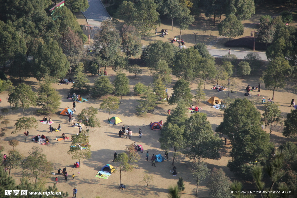 富阳区东吴公园俯瞰小景