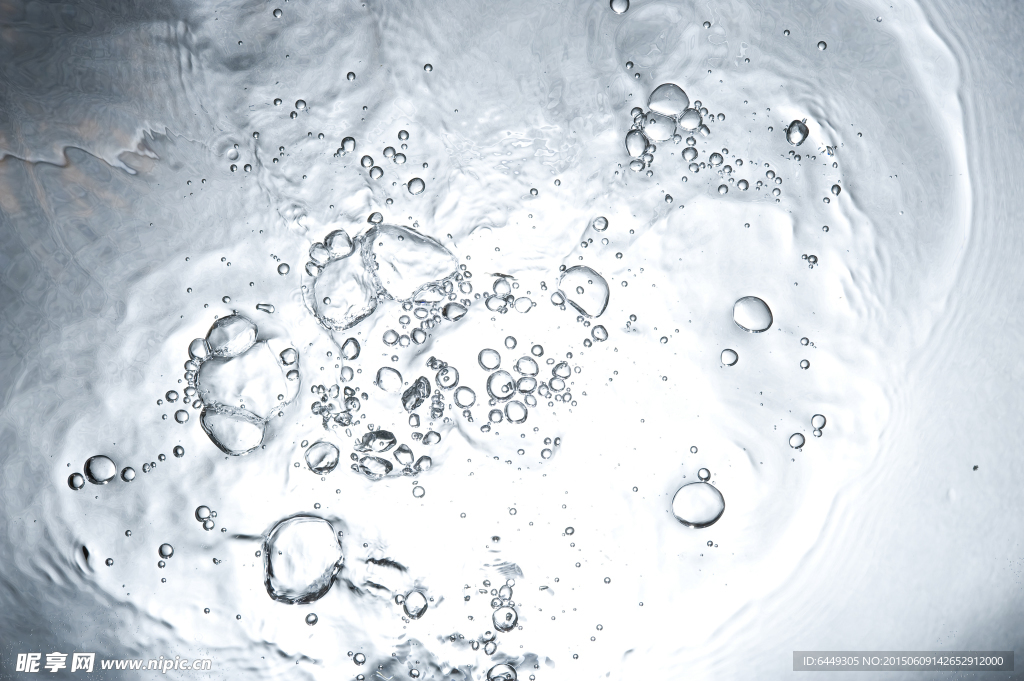 水波气泡图片