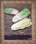 大白菜 油画