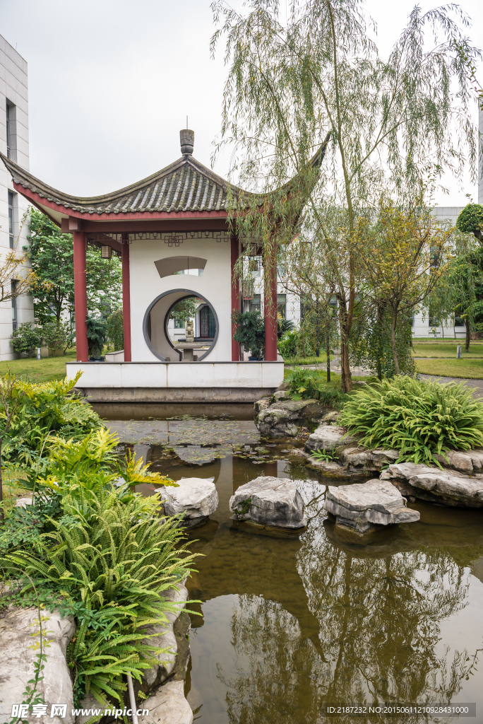 亭台 楼阁 院门 园门 园艺