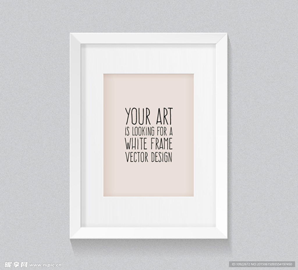 白色相框画框