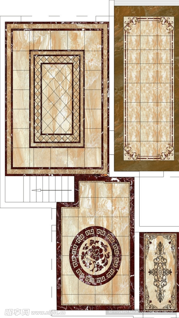 户型水刀效果图