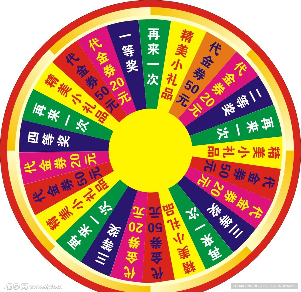 幸运大抽奖转盘