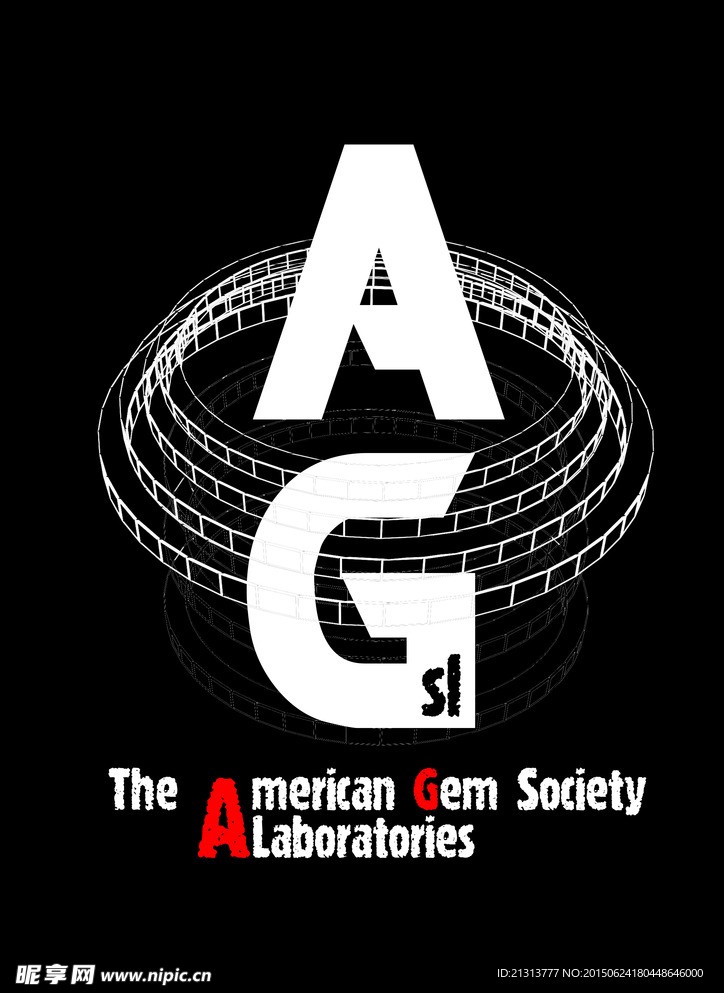 三维简易原创海报