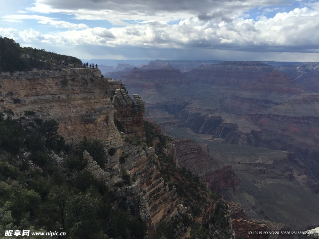 实拍美国科罗拉多峡谷