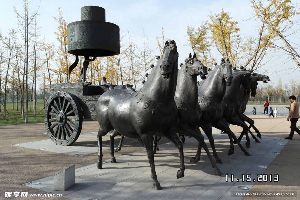 战马奔腾 唐朝帝都