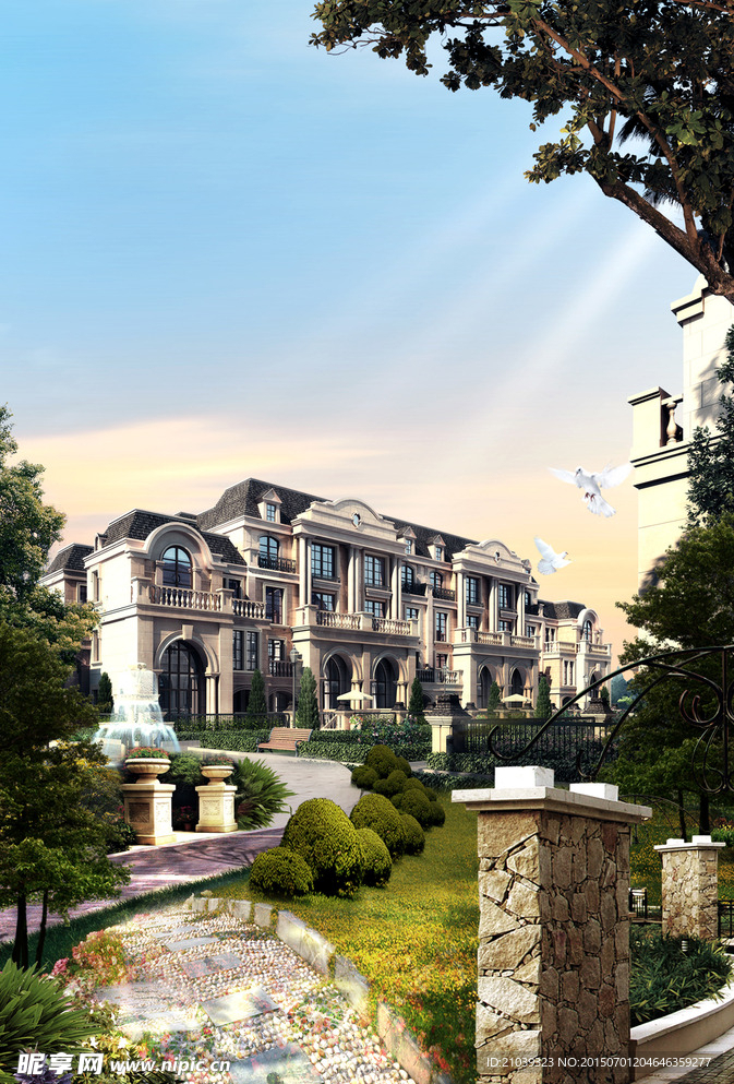 地产别墅广告设计