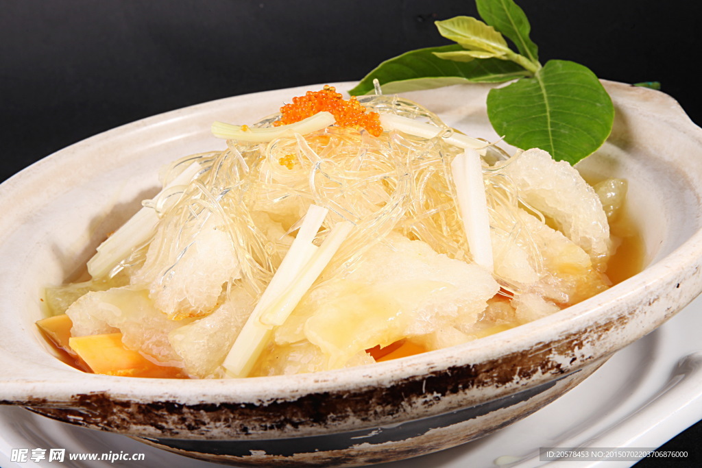 金钩木瓜鱼肚煲