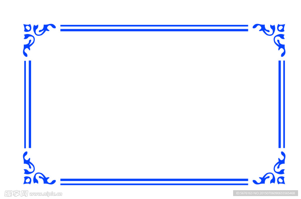 橱窗边框 花纹边框