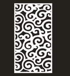 屏风隔断雕花 现代花纹