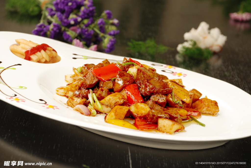 香草澳洲谷司牛肉粒