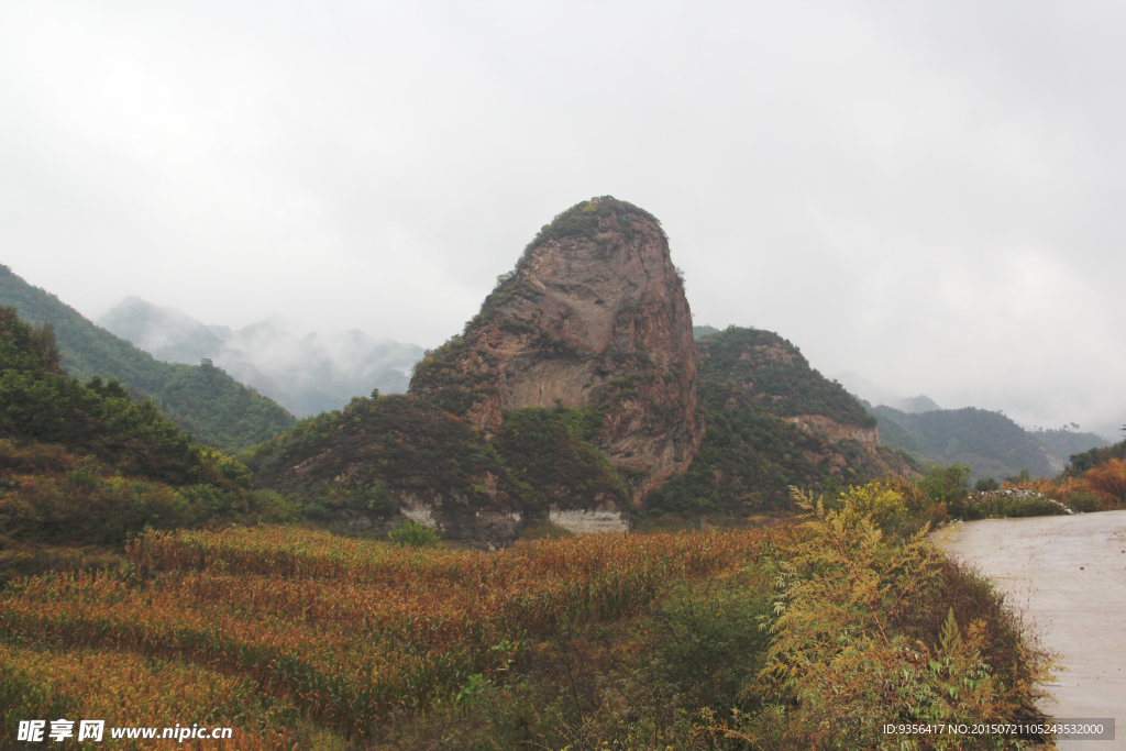 雨后 山水风景