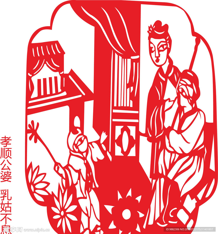 24孝图   孝顺公婆  乳姑