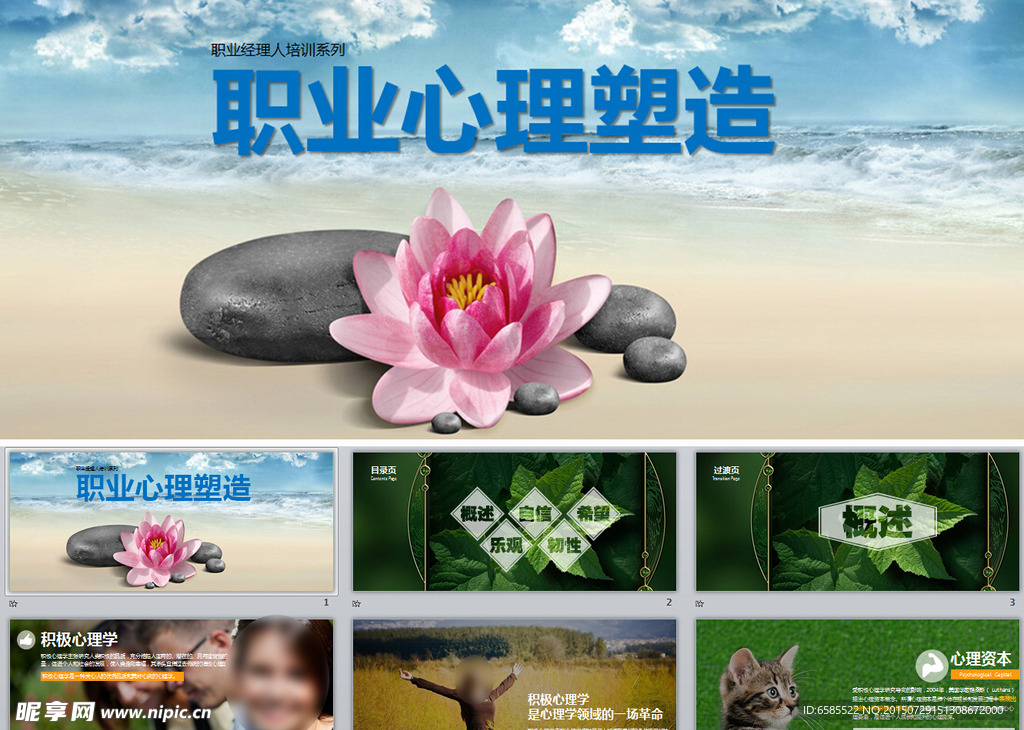 职业心理塑造PPT