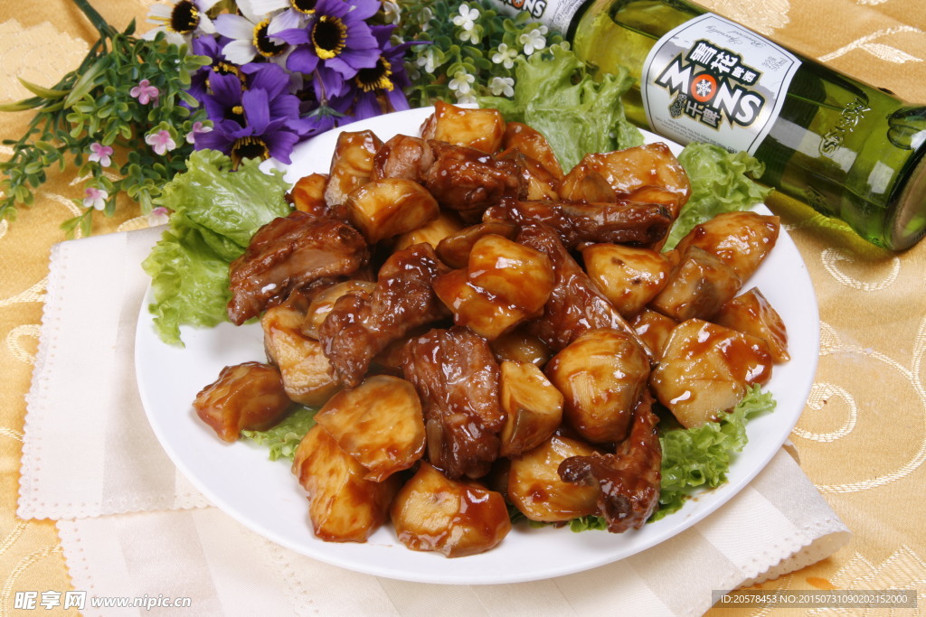 麦香马玲焖排骨