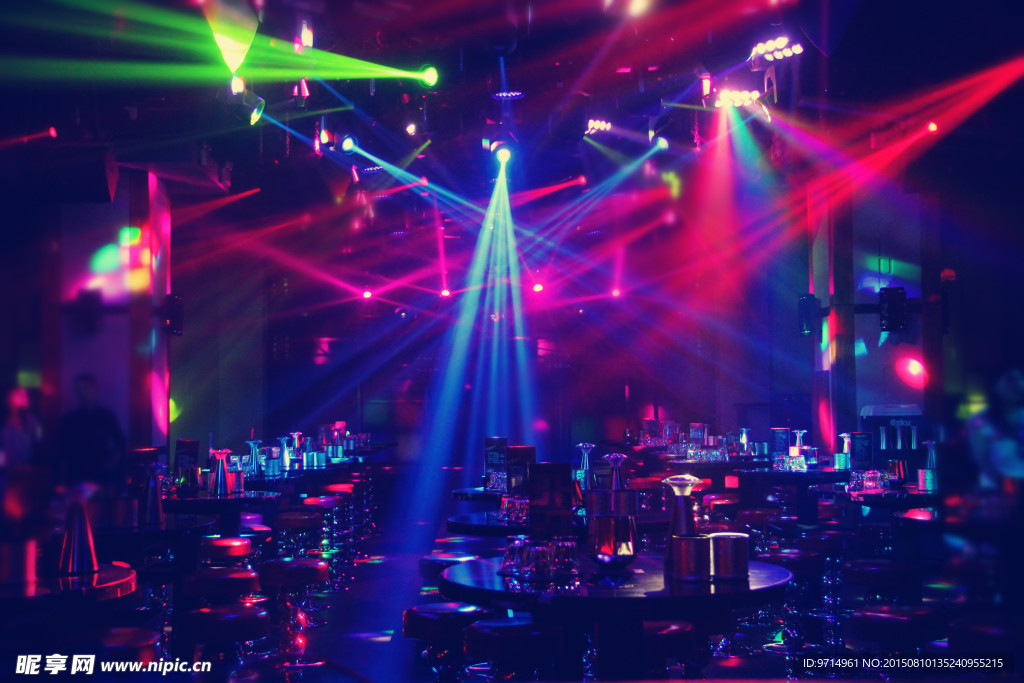 酒吧灯光