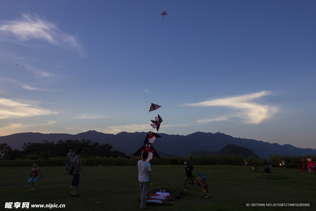 肇庆牌坊公园自然风光