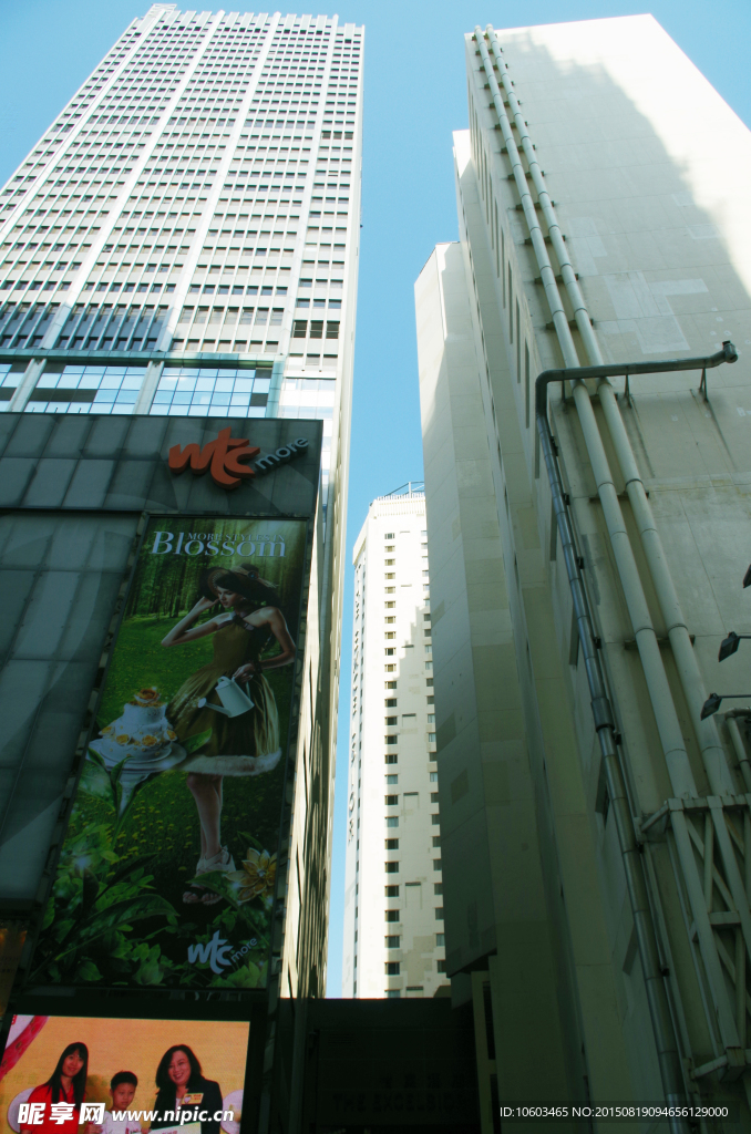 都市高楼 天地空间