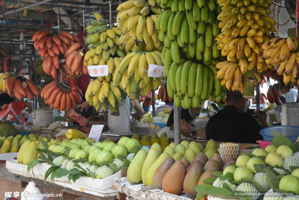 香蕉水果档