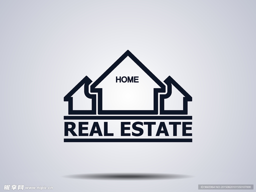 创意房地产标志设计