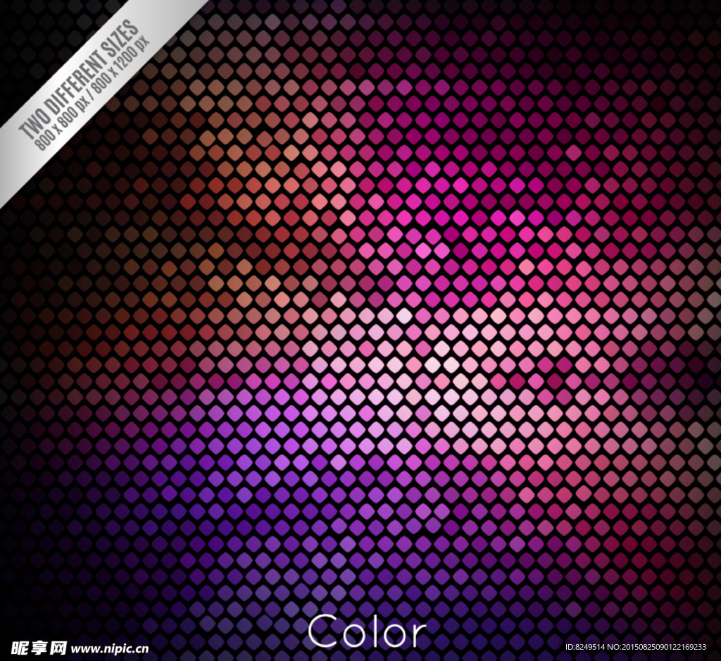 小菱形马赛克背景矢量素材