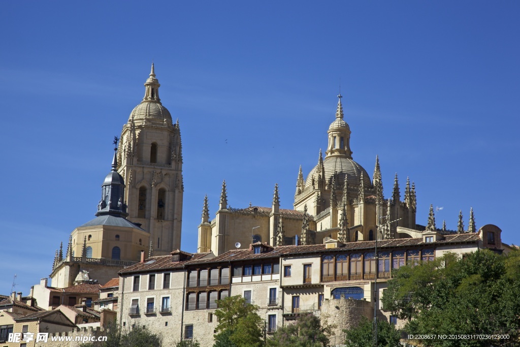 西班牙古老建筑