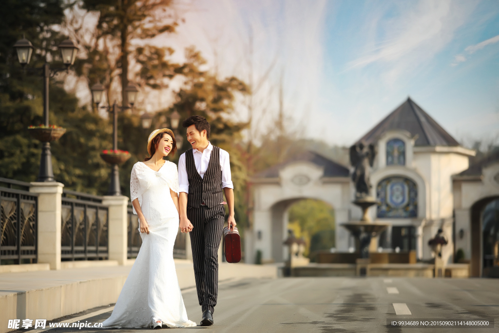 婚纱样片  美女  婚纱照