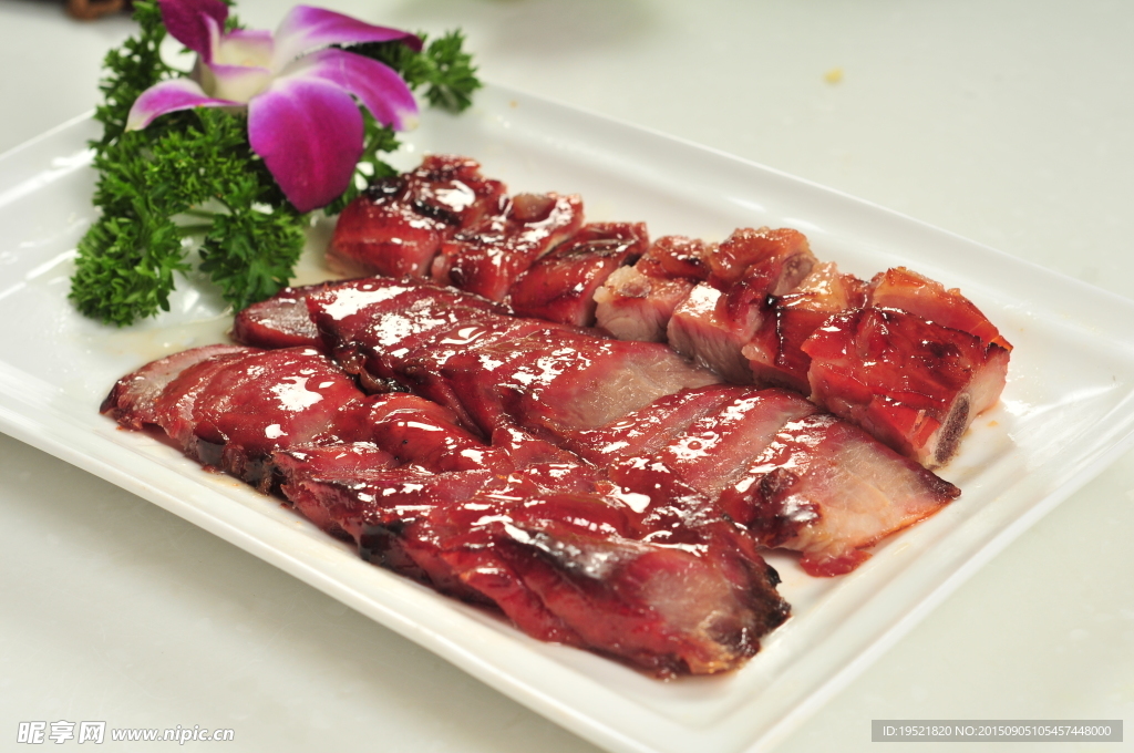 蜜汁叉烧拼排骨