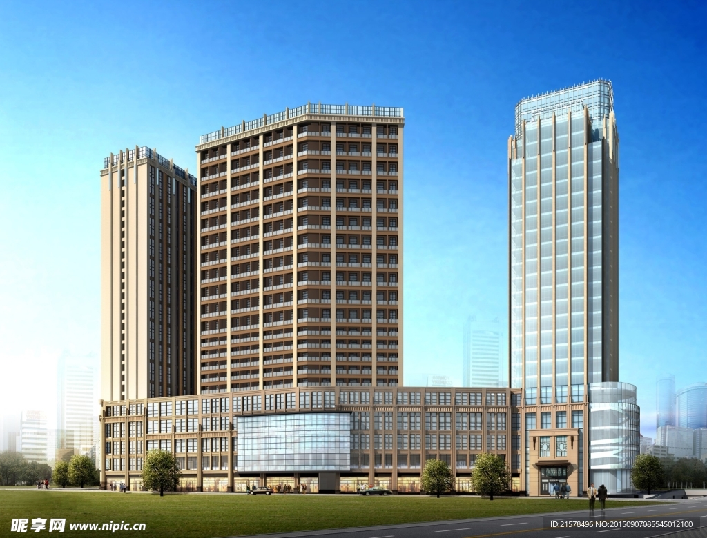 商业地产效果图