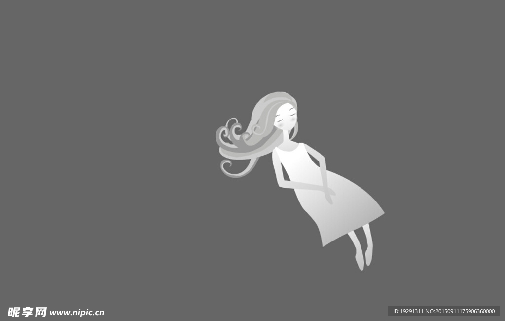 卡通人物动态背景视频