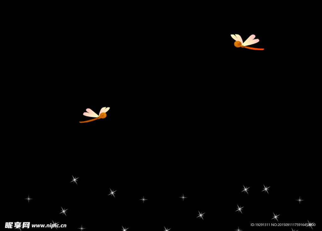 蜻蜓动态背景视频