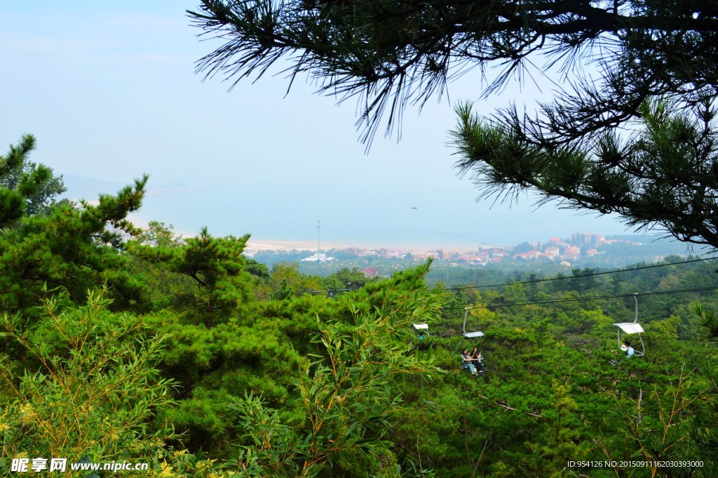 青岛崂山仰口景区