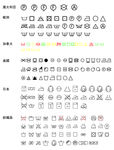各国的洗涤标志图片