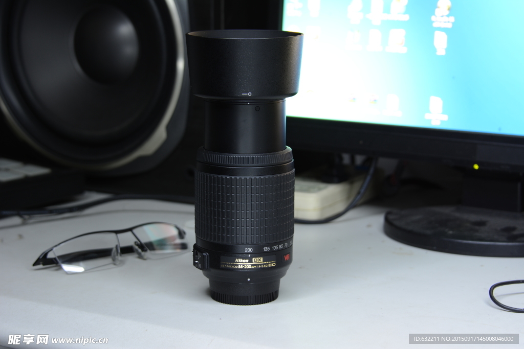 镜头nikon55-200