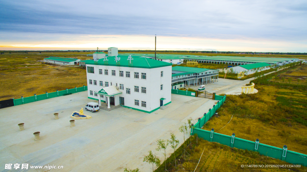 龙江和牛饲养基地