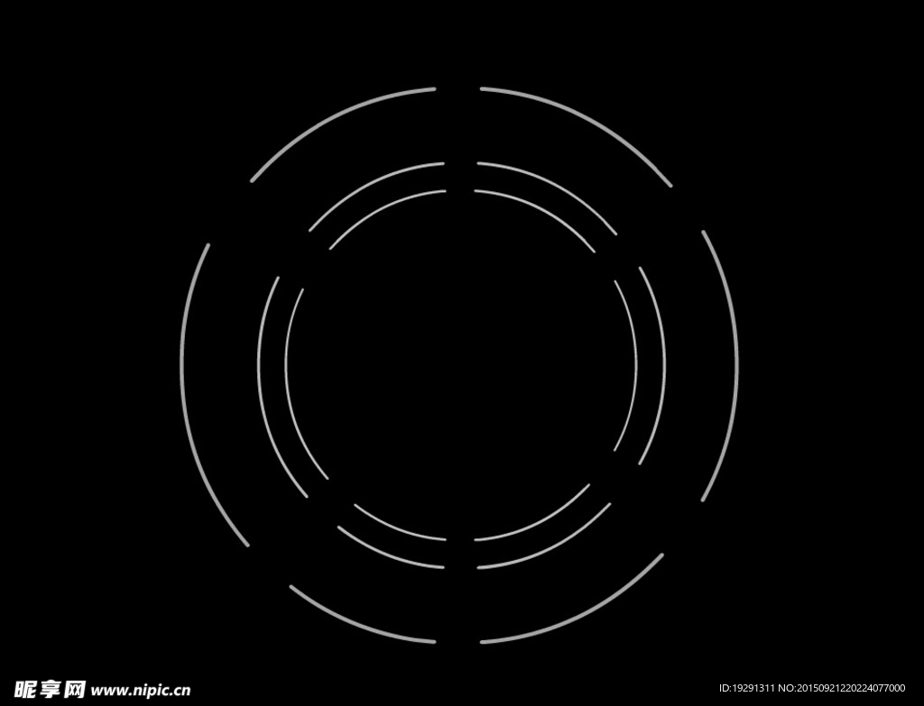 圈圈动态背景视频