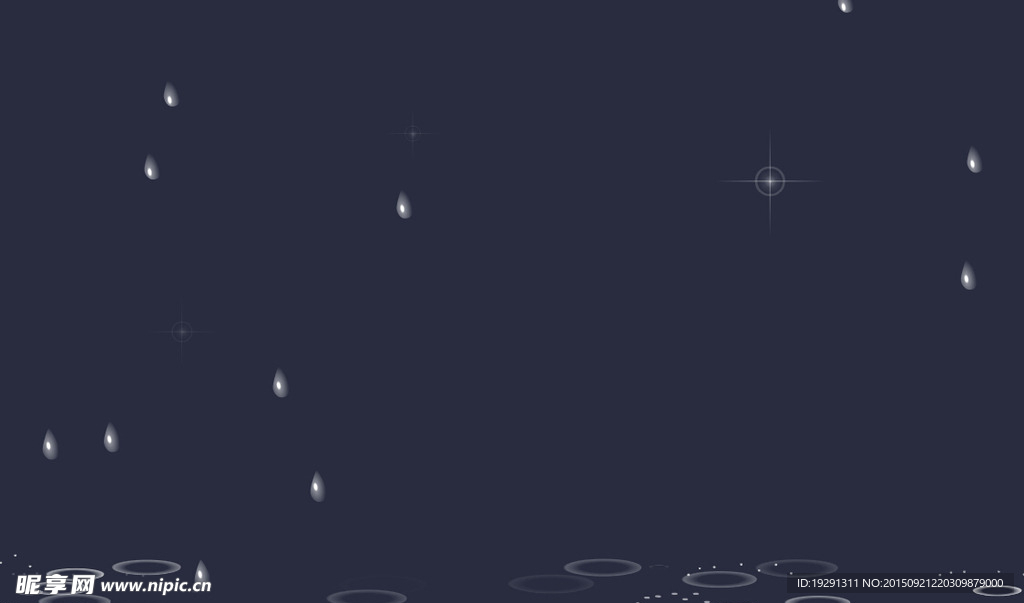 下雨动态背景视频