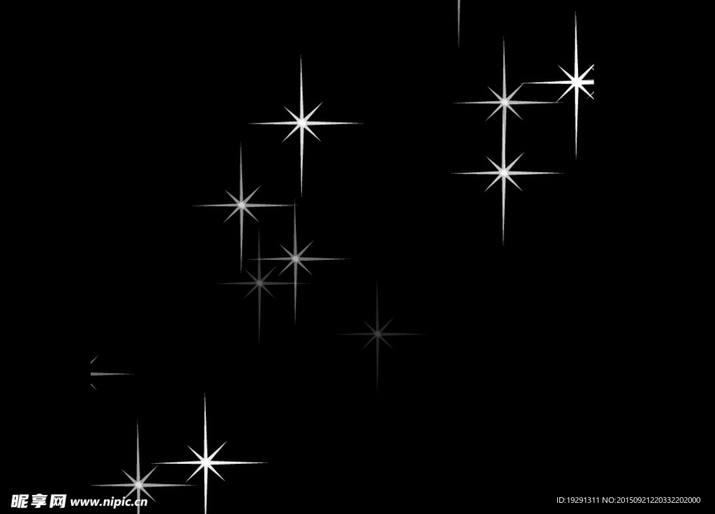 星星动态背景视频