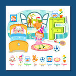 卡通插画 卡通字母