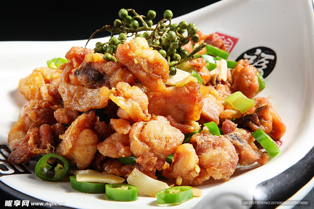 青椒小煎鸡辣子鸡