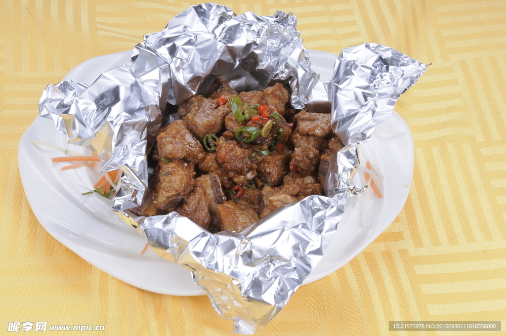 锡纸蒜香小排