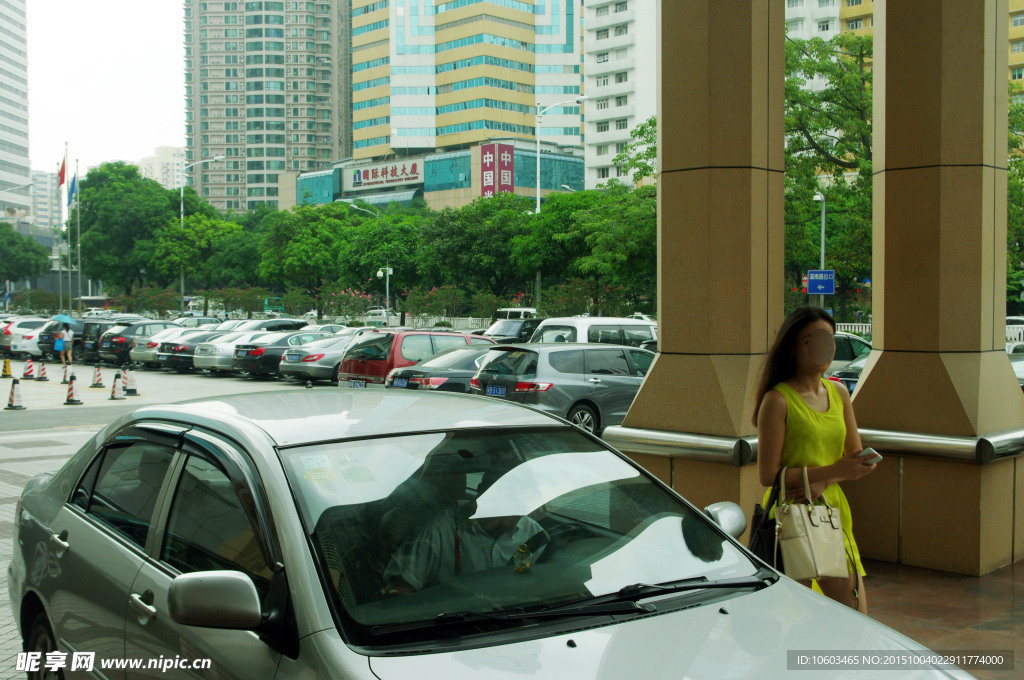 国际汽车 车展外景